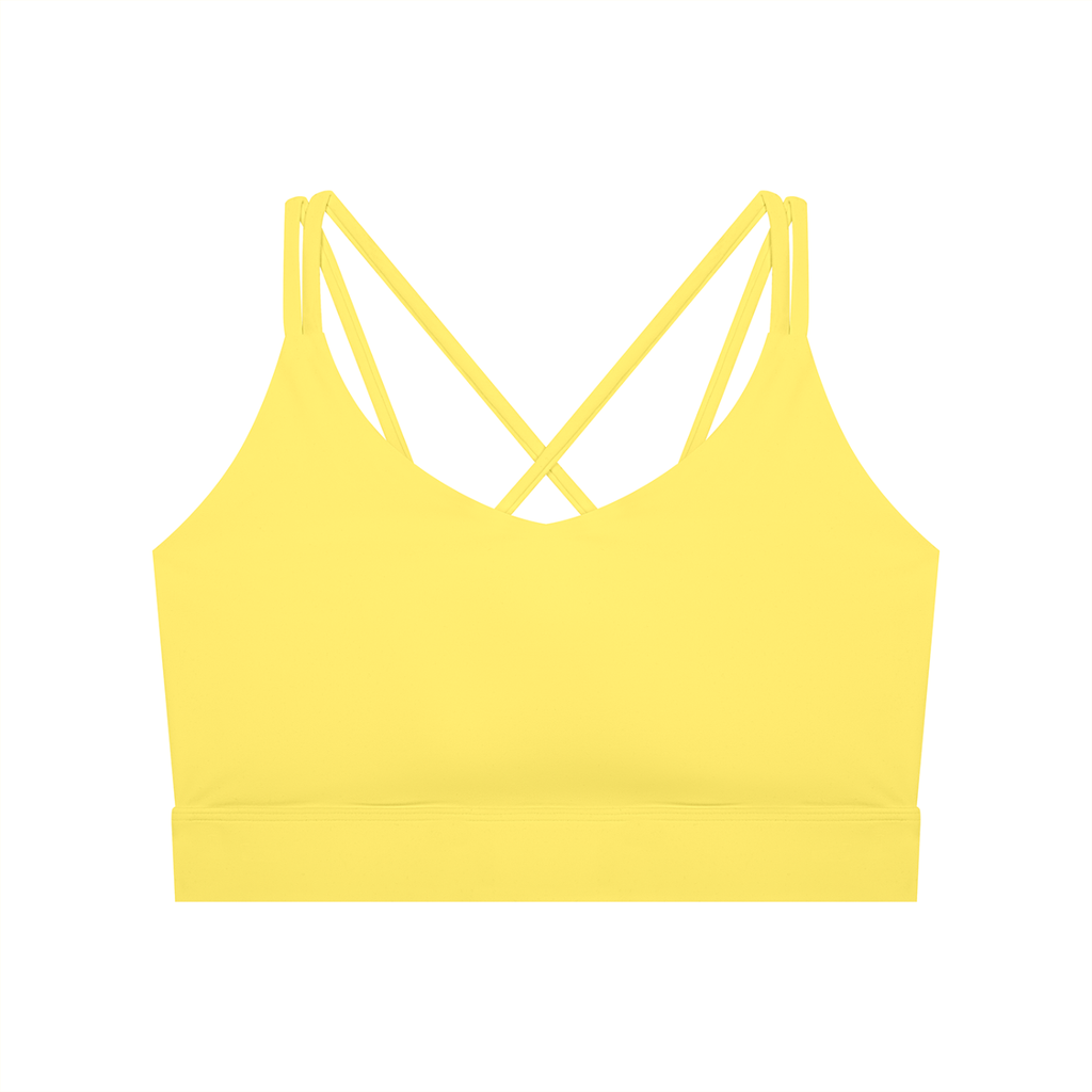 Women's Lycra Cropped Yoga Sport Bra