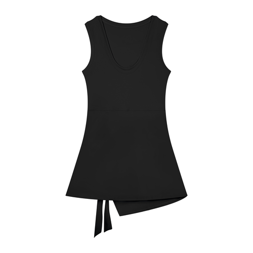 A-Line Sleeveless Dress