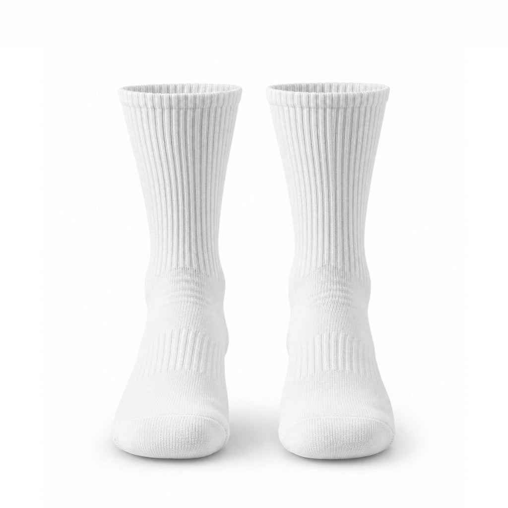 Embroidery Sports Cotton Crew Socks|Cotton
