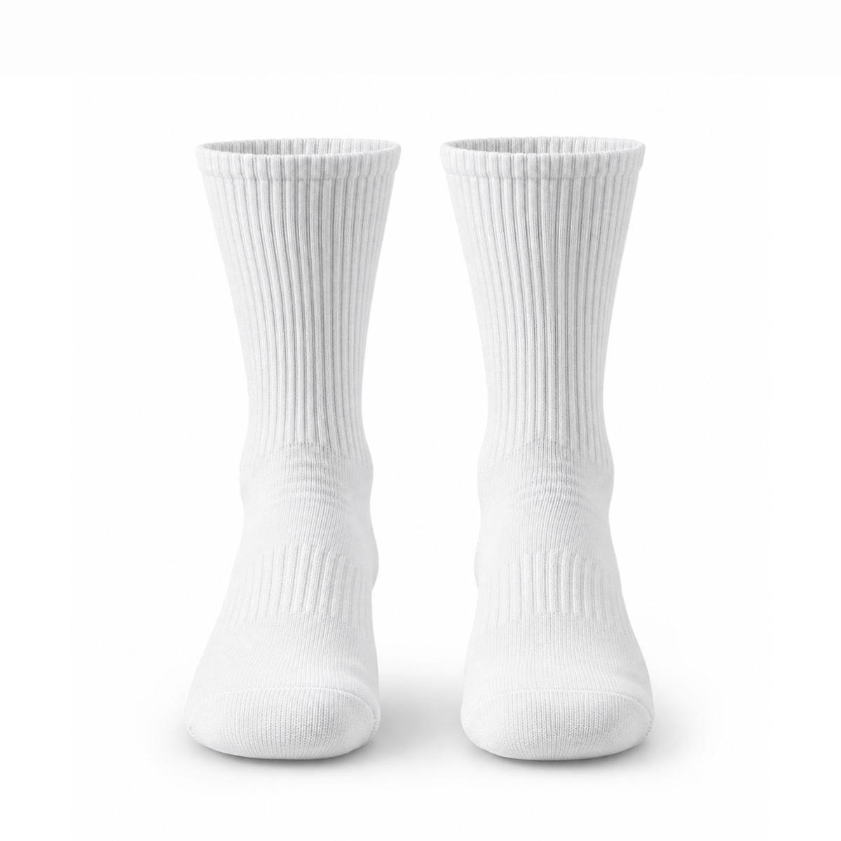 Embroidery Sports Cotton Crew Socks|Cotton