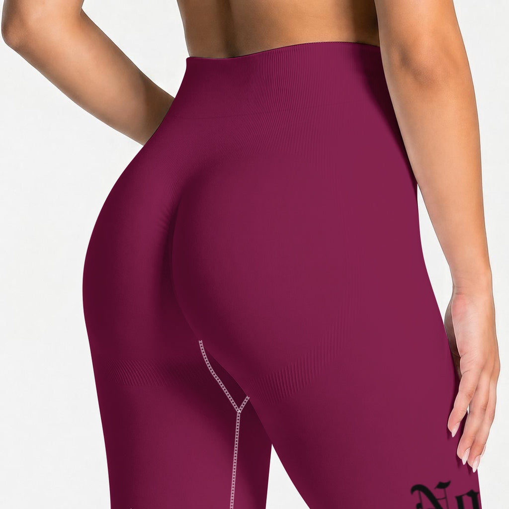 All-Over Print Women's Seamless High Waisted Butt-Lifting Leggings
