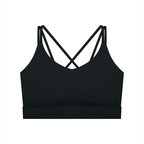 Women's Lycra Cropped Yoga Sport Bra