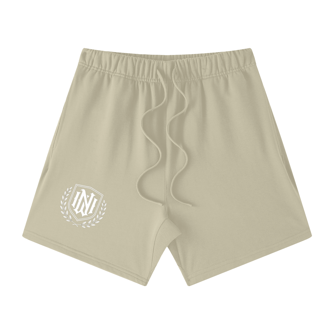 Unisex Earth Tone Loose Fit Cotton Shorts